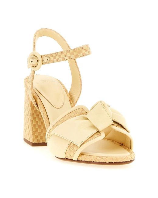 Alexandre Birman Metallic High Heel Sandals