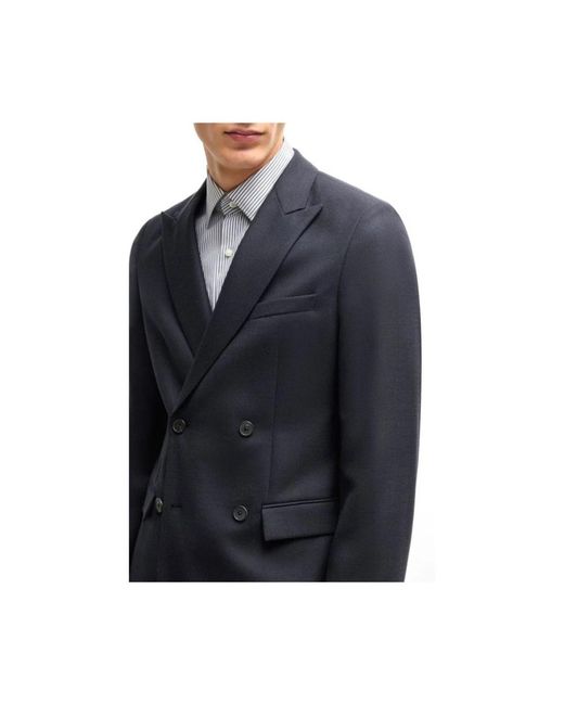 HUGO Blue Blazers for men