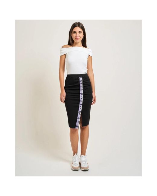 Emporio Armani Black Pencil Skirts