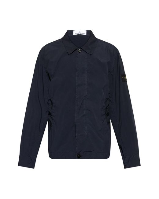 Stone Island Light Jackets in het Blue voor heren