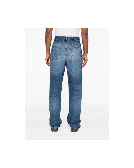 A.P.C. Blue Straight Fit Jeans for men