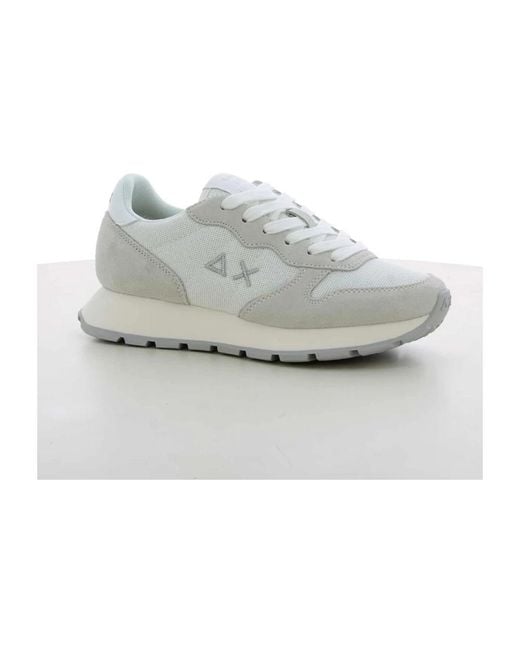 Sun 68 Gray Sneakers