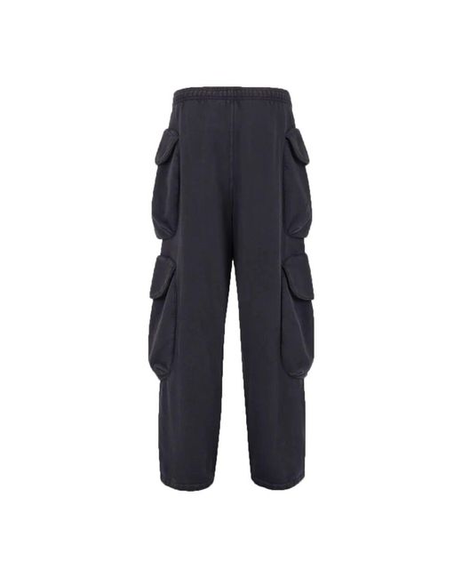 Wide Trousers Entire studios de hombre de color Blue