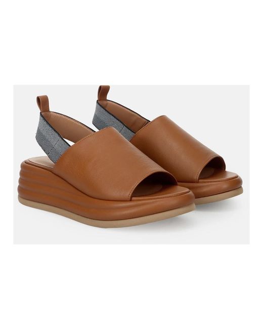 Sangiorgio Brown Wedges