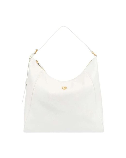 Pollini White Shoulder Bags
