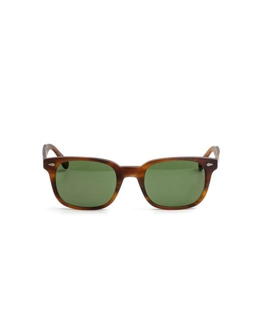 Moscot Green Sunglasses