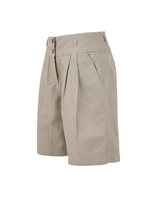 Aspesi Gray Short Shorts