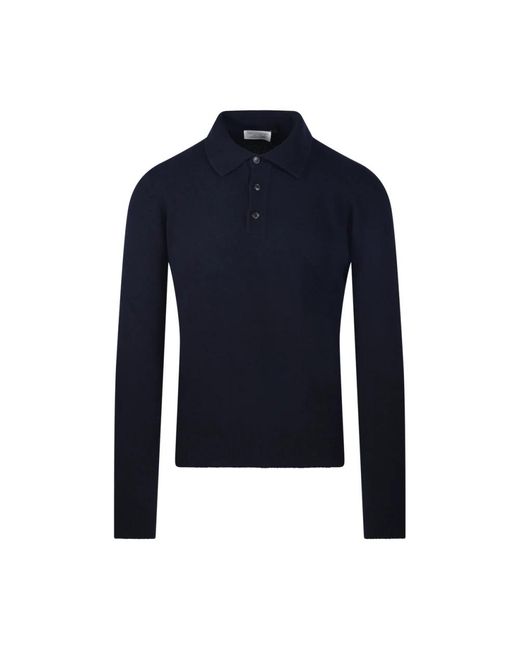 Roberto Collina Blue Round-Neck Knitwear for men