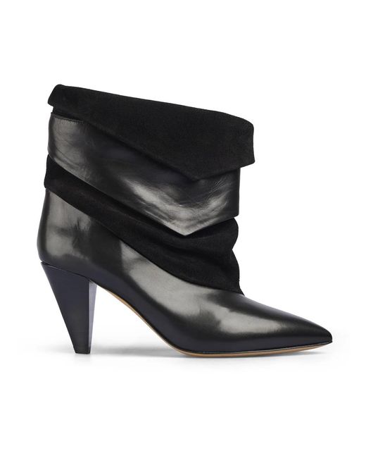 Isabel Marant Black Heeled Boots