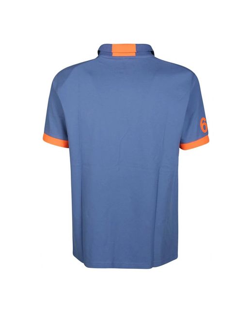 Sun 68 Blue Polo Shirts for men