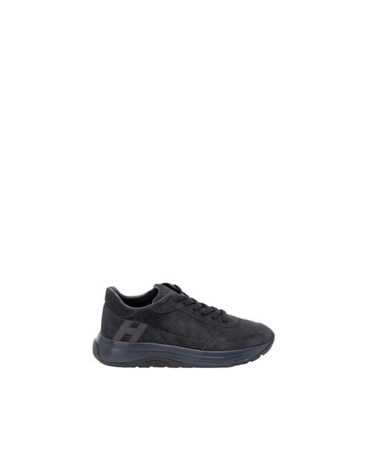 Hogan Schoenen ,Blauw ,Leer Hi-Light Sneakers in het Blue voor heren