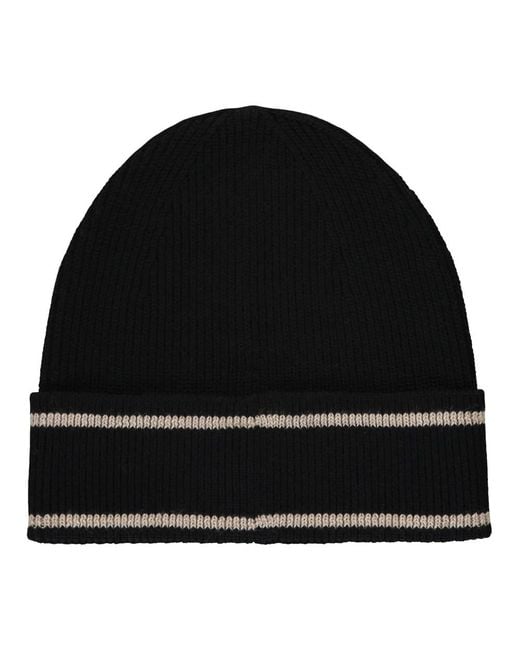 Balmain Accessoires ,Zwart ,Wol Gebreide Muts in het Black voor heren