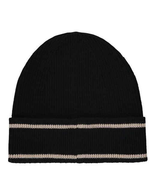 Balmain Accessoires ,Zwart ,Wol Gebreide Muts in het Black voor heren