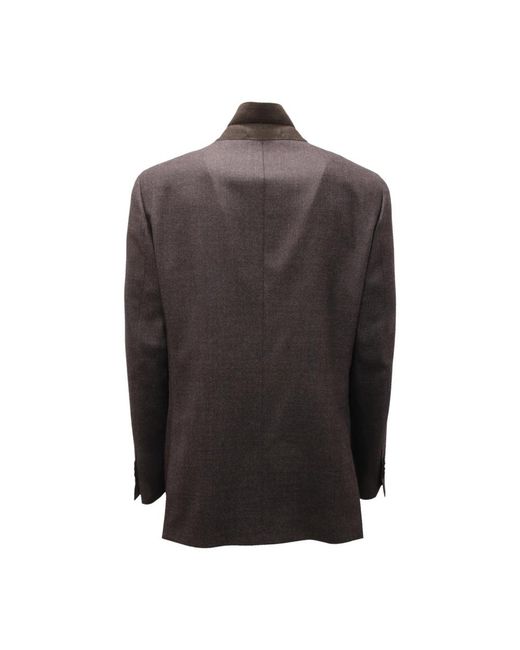 Lardini Brown Blazers for men