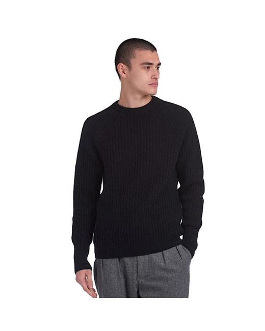 Barbour Blue Round-Neck Knitwear for men