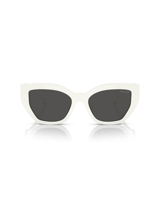 Prada White Sunglasses