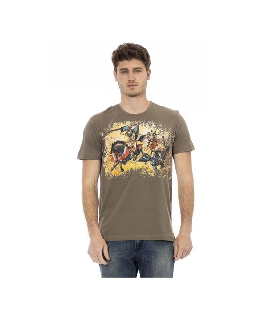 Trussardi Gray T-Shirts for men