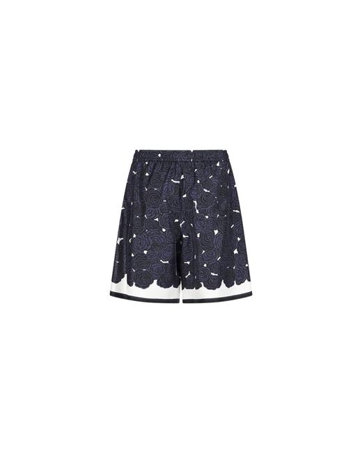 Givenchy Shorts Mit Elastischem Bund in Blue für Herren
