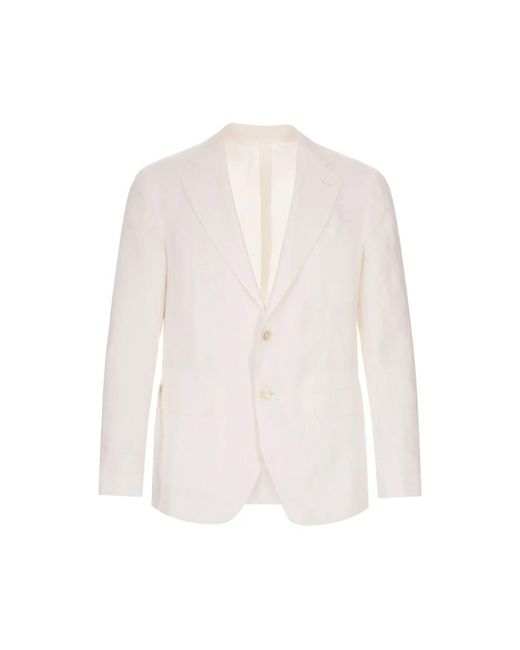 Caruso Aida Blazer in het White voor heren
