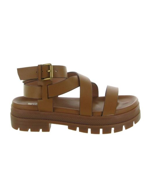 Flat Sandals Bibi Lou en coloris Brown