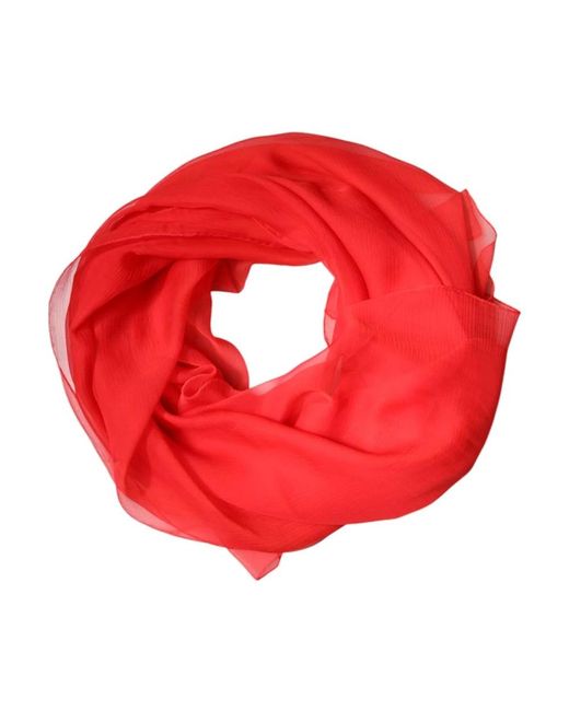 Silky Scarves di Dolce & Gabbana in Red