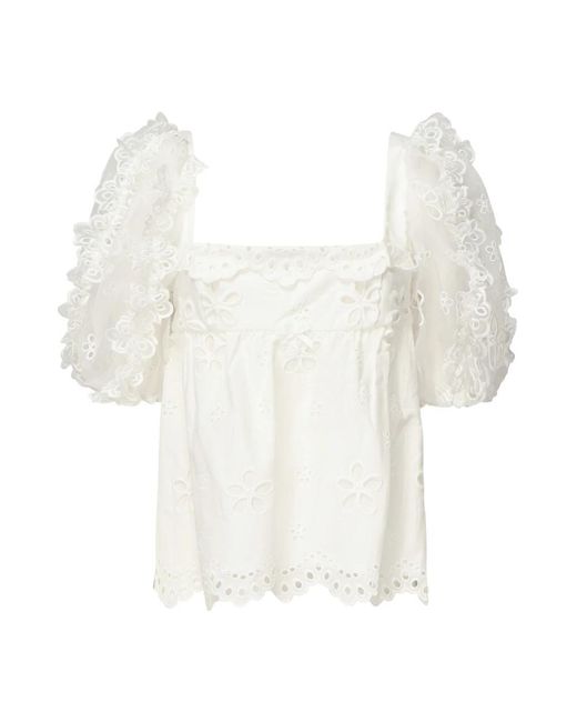 For Love & Lemons White Blouses