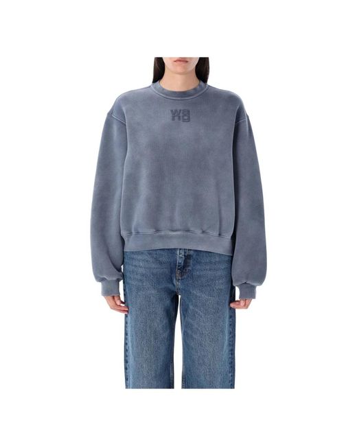Sweatshirts Alexander Wang de color Blue