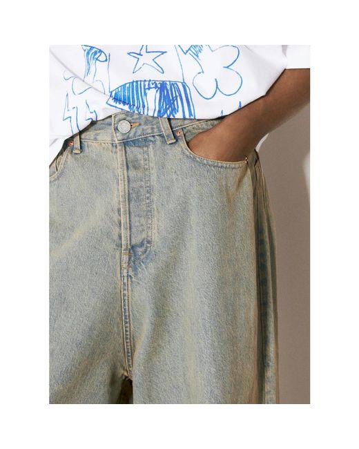 Jeans > wide jeans Vetements pour homme en coloris Gray