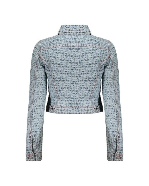 DIESEL Blue Denim Jackets