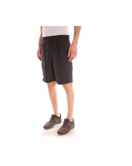 Daniele Alessandrini Gray Casual Shorts for men