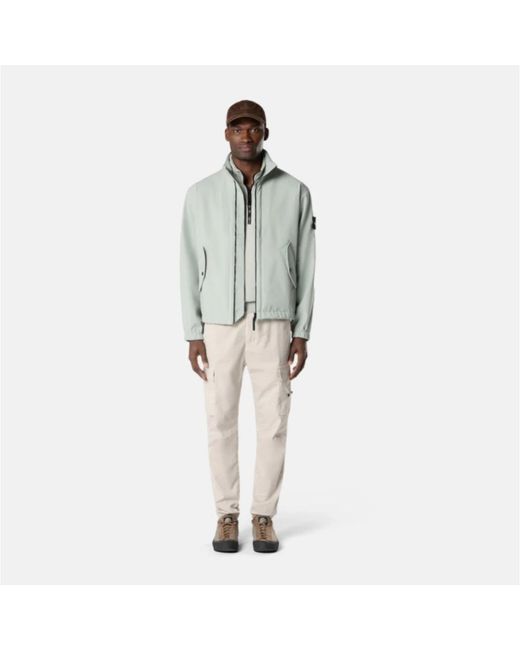 Stone Island Gray Light Jackets for men