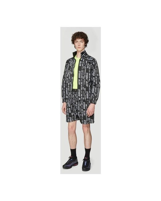 STUDIO ALCH Black Casual Shorts for men