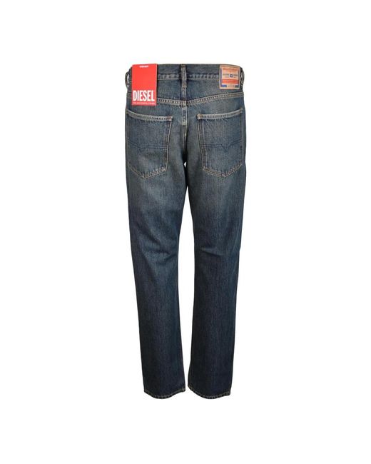 DIESEL Gray Slim Fit Jeans for men