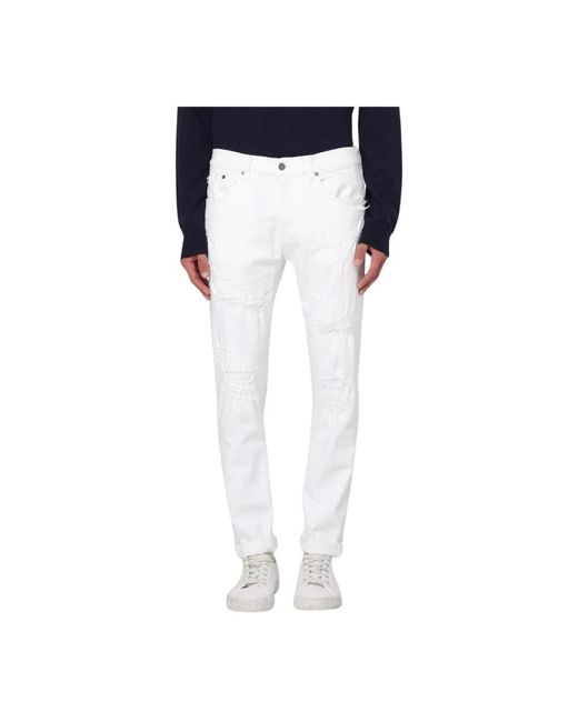 Dondup Blue Slim Fit Jeans for men