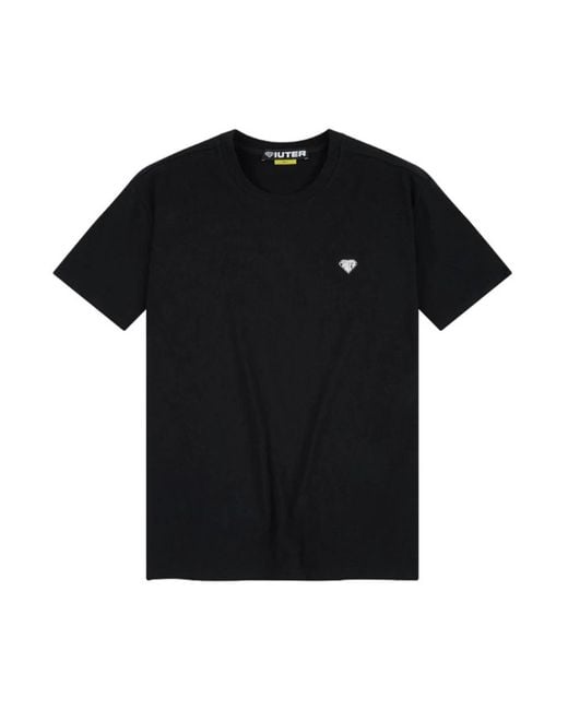 Iuter Black T-Shirts for men