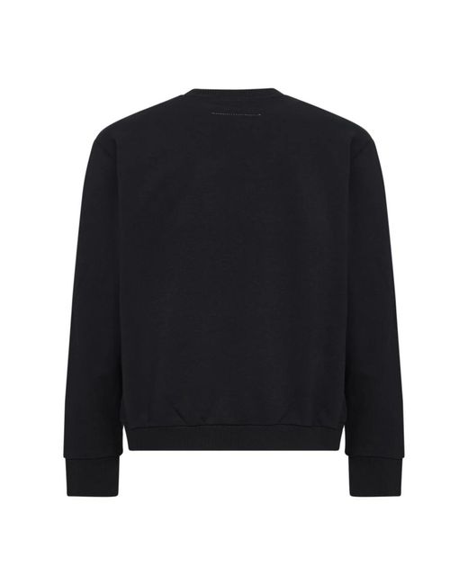 MM6 by Maison Margiela Blue Sweatshirts for men