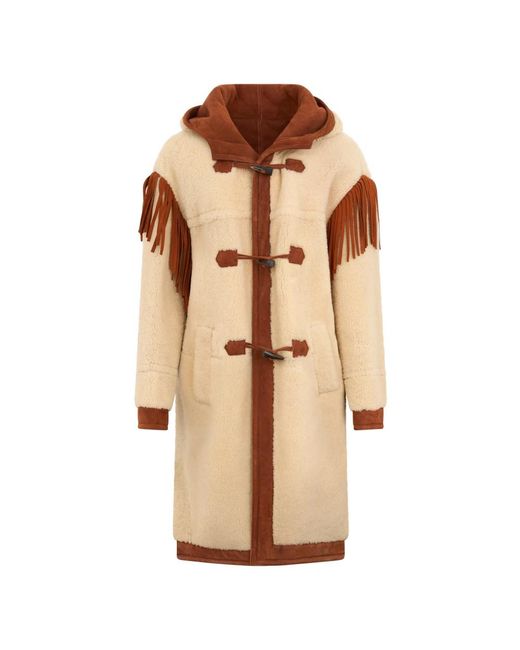 Philosophy Di Lorenzo Serafini Natural Faux Fur & Shearling Jackets
