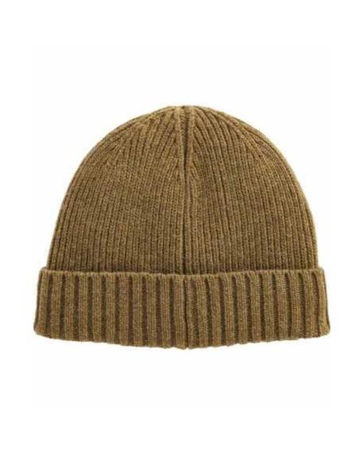 Barbour Accessoires ,Bruin ,Wol Carlton Beanie in het Green
