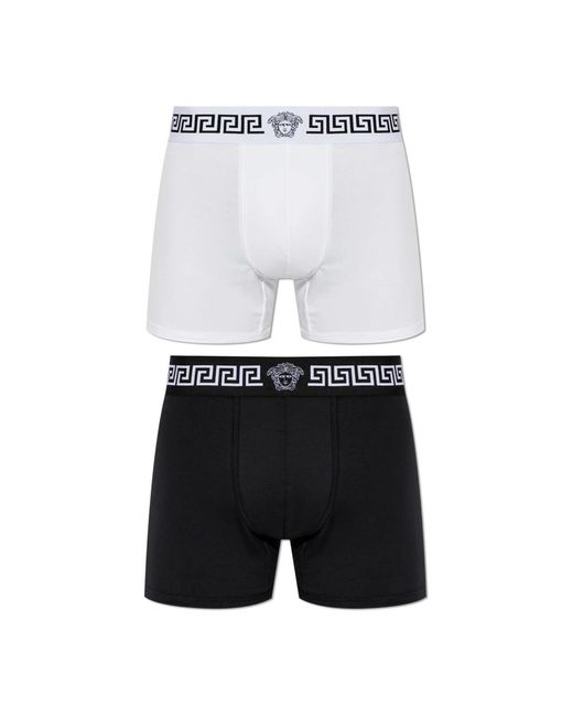 Bottoms Versace pour homme en coloris Black