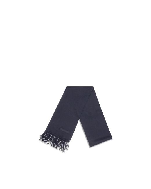 Zegna Blue Winter Scarves for men