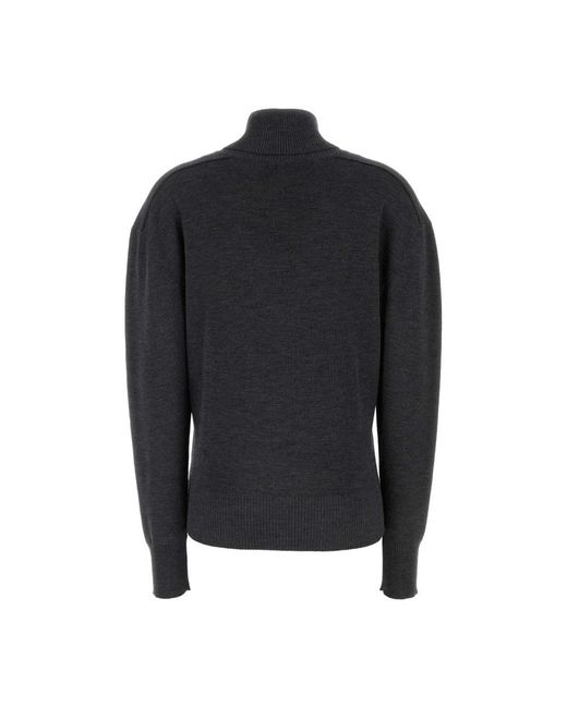 Burberry Blue Turtlenecks