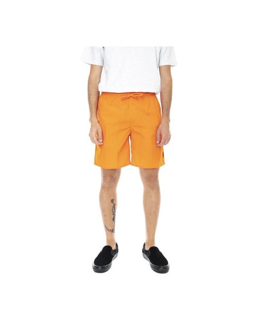Huf Bermuda in Orange für Herren
