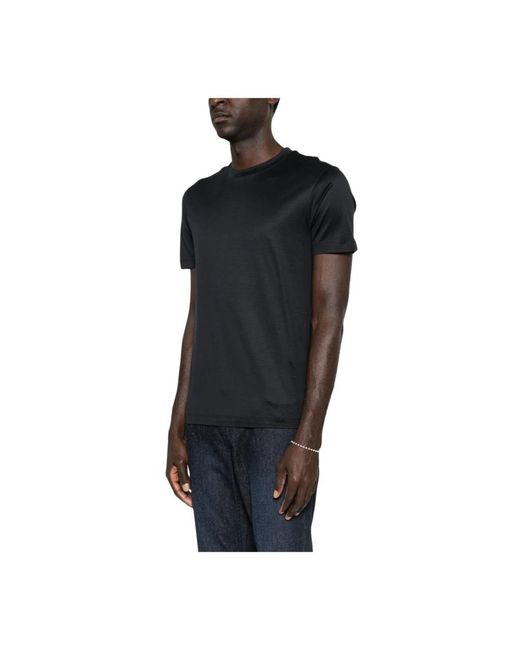 Emporio Armani Black T-Shirts for men