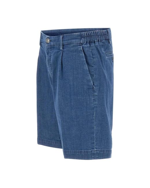 Re-hash Blue Denim Shorts for men
