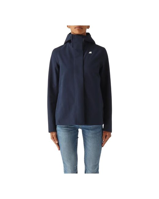 Rain Proof Jackets K-Way de color Blue