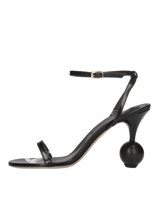 Jacquemus Black Sandals