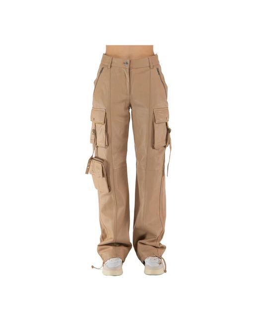 retroféte Natural Straight Trousers