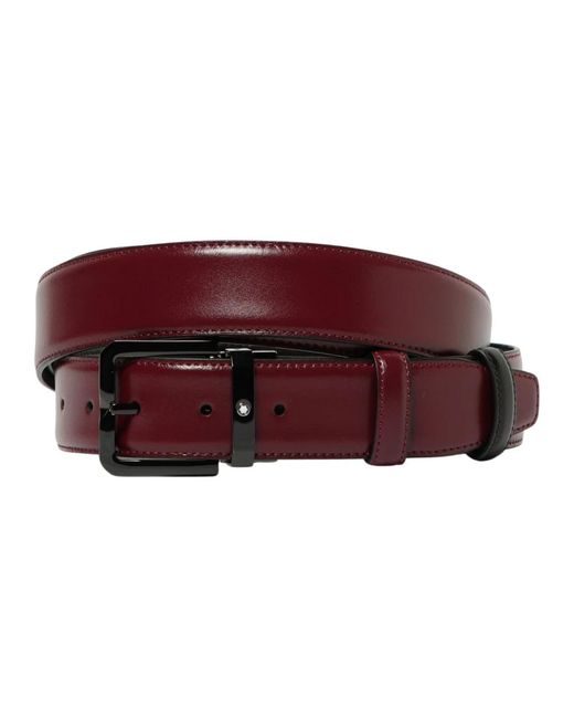 Montblanc Red Belts for men