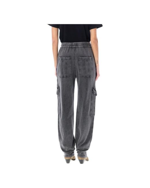Isabel Marant Gray Loose-Fit Jeans