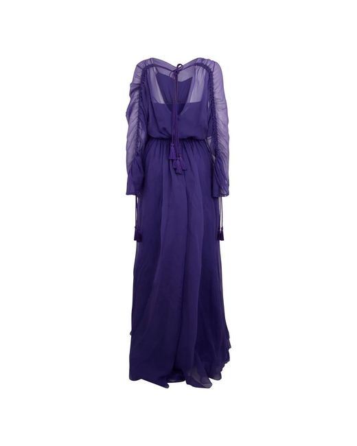 Alberta Ferretti Purple Gowns